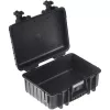 B&W outdoor.cases Type 4000 cietais koferis ar polsterētām starpsienām, melns, 4000/B/RPD