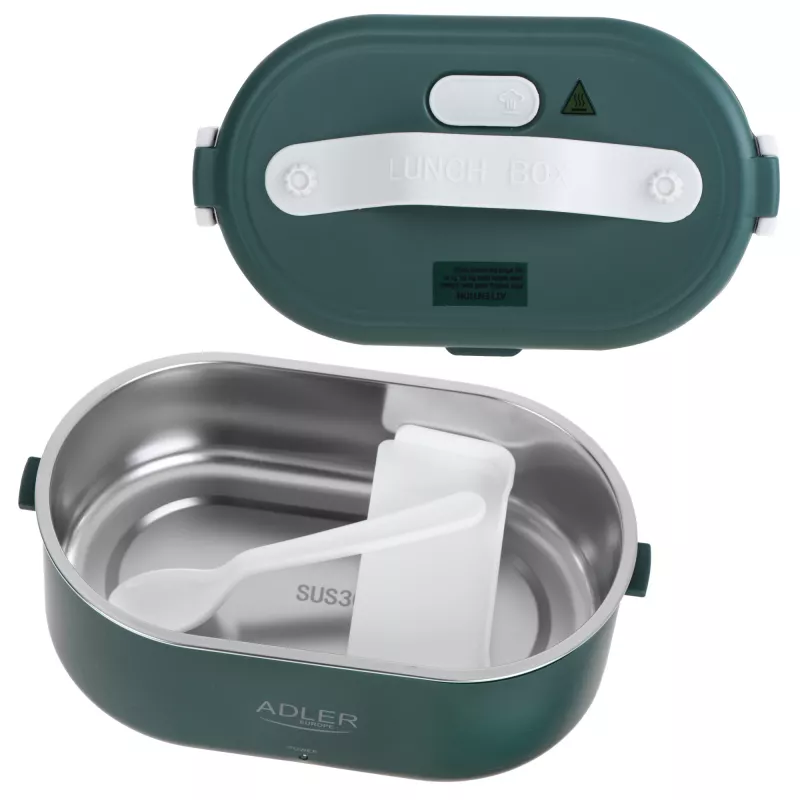 Adler AD 4505g Sildāmais Trauks Ēdienam 0.8L Zaļš