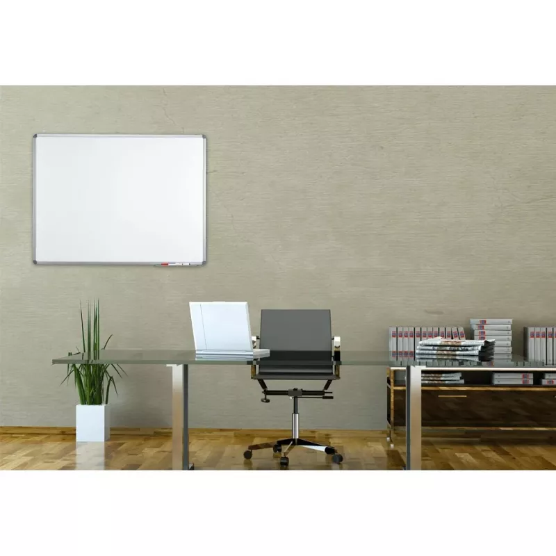 MAUL Whiteboard MAULstandard 120x90cm Balts Tērauds