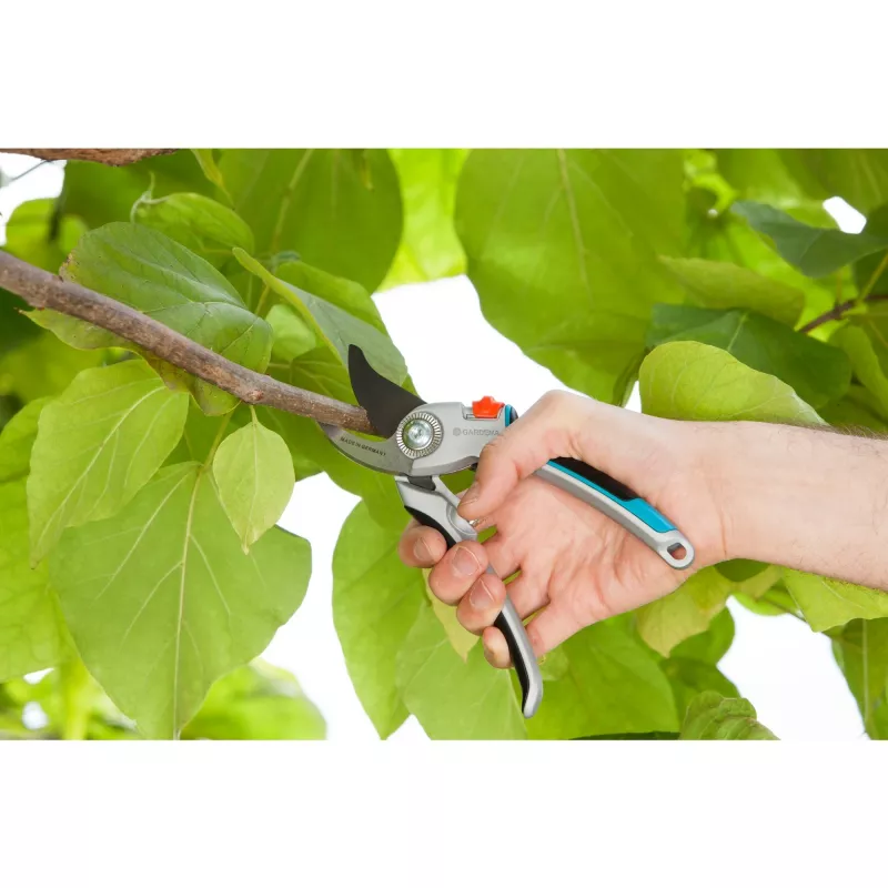 Gardena 08906-20 Apvedzirknis, Alumīnijs, Melns, Zils, Pelēks, Nerūsējošais tērauds, Melns/Nerūsējošais tērauds, CE