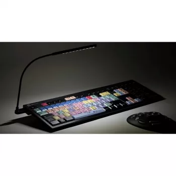 Logickeyboard Adobe Premiere Pro CC QWERTZ vācu daudzkrāsaina tastatūra