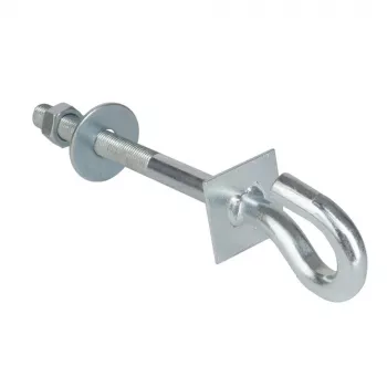 Āķa skrūve Extralink EX.6464 16/200mm — metāla griestu/sienas enkurs kabeļu pārvaldībai