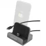 4smarts Charging Dock VoltDock USB-C 60W Pelēks (541426)