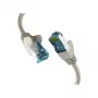 EFB-Elektronik RJ45 savienojuma kabelis Cat.7 neapstrādāts kabelis pelēks 0,5m S/FTP PIMF tīkla kabelis LAN DSL