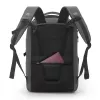 Mugursoma XDDESIGN Bizz Grey P705.932 — ūdensizturīga, viegla pilsētas mugursoma