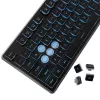 Mehāniskā spēļu tastatūra White Shark Tachi Black US izkārtojums RGB fona apgaismojums