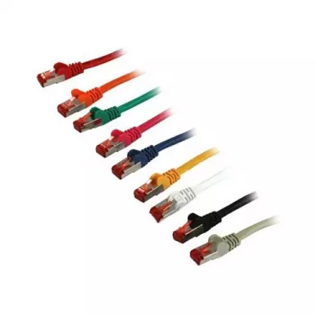 Savienojuma kabelis RJ45 CAT6 250MHz 15m melns S-STP (S/FTP) TPE/LSZH (Superflex) Synergy 21