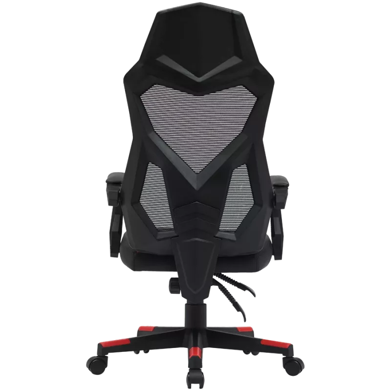 Canyon MCH01 Flow - ergonomisks spēļu krēsls - melns un sarkans