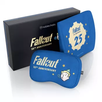 Kakla/jostas spilvens noblechairs Fallout 25th Anniversary Edition Blue 2 gab.