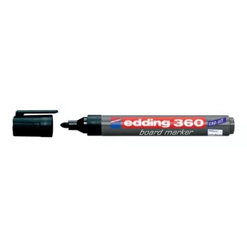 Marķieris Edding e-360 Melns 1 gab. Rakstīšanas krāsa Melna