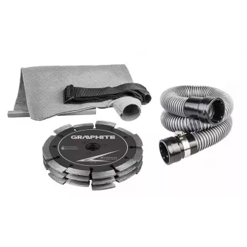 Sienu frēzētājs Graphite 59G371 15 cm 8000 RPM 2400 W