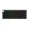 Logitech G PRO X 60 spēļu tastatūra, 60%, USB/RF bezvadu/Bluetooth, QWERTZ vācu, balta