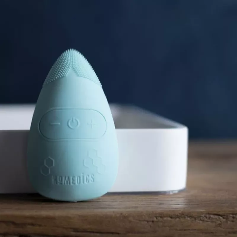 Sejas tīrīšanas birstīte Homedics FAC-350-EUA Honeycomb Silicon, silikona šūnveida galviņa maigai tīrīšanai