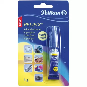 Superlīme šķidra Pelikan PELIFIX 3g Zila
