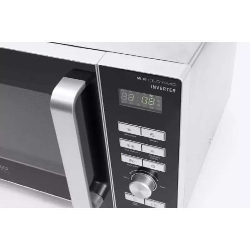 Caso MI 30 Keramikas invertora mikroviļņu krāsns | Brīvi stāvoša | 30 L | 1000 W | Grils | Melna