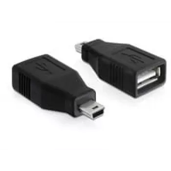 DeLOCK 65277 Mini USB uz USB-A Adapteris (Dzimuma Mainītājs)