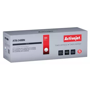 Activejet ATB-248BN tonera kasetne Brother printeriem (aizstāj Brother TN248BK; Supreme; 1000 lpp.; melna)