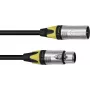 XLR kabelis PSSO 3-pin 20 m melns ar Neutrik savienotājiem