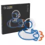 Dekoratīvā neona gaisma MANTA SNL90MT Style Neon Lights — Astronauts uz raķetes motīvs