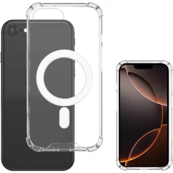 Caurspīdīgs vāciņš 4smarts 541361 iPhone SE 6.06 collu