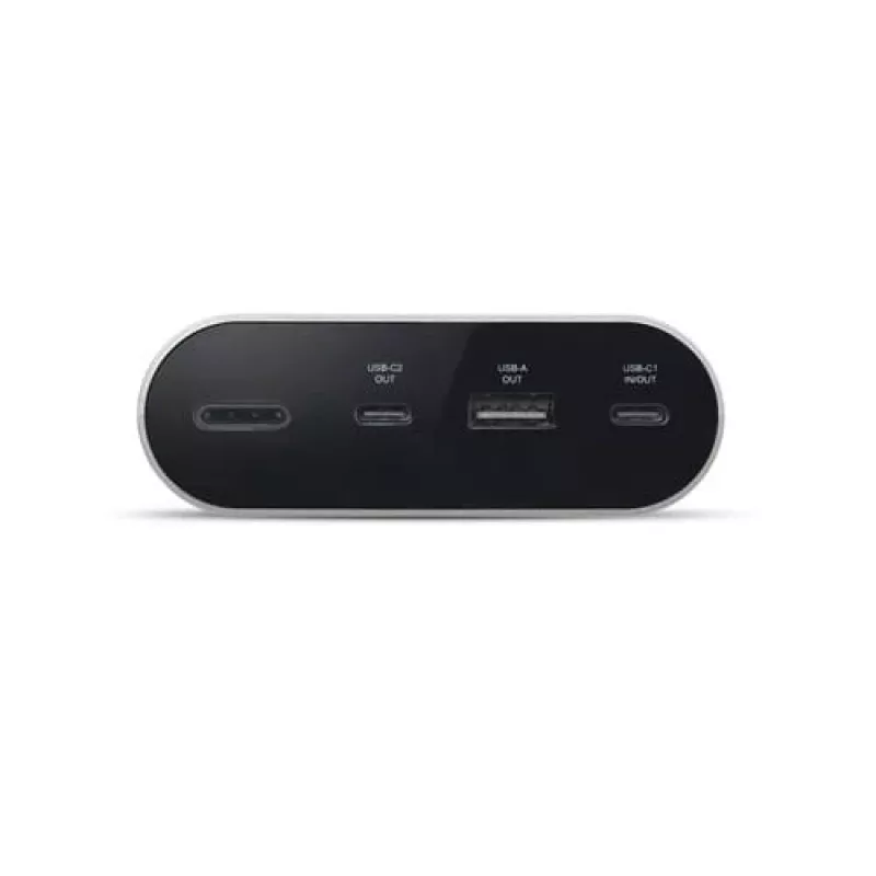 Pārnēsājams lādētājs Dell APB081GL 24000 mAh, 1x USB-A + 2x USB-C, 2 A izeja, pelēks, 0.69 kg