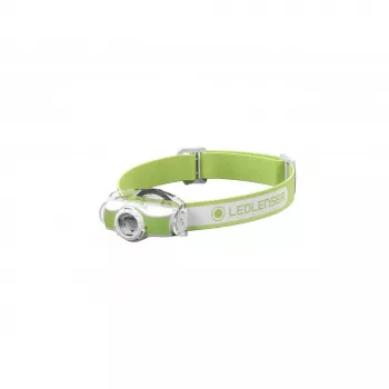 Ledlenser MH3 galvaslampa Zaļa/Balta