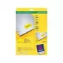 Avery Zweckform L6041 – dzeltenas uzlīmes, 21,2 x 45,7 mm, 960 gab. (20 lapas x 48)