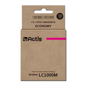 Kasetne ACTIS KB-1000M saderīga Brother, Magenta, 36 ml, Standarta ražība