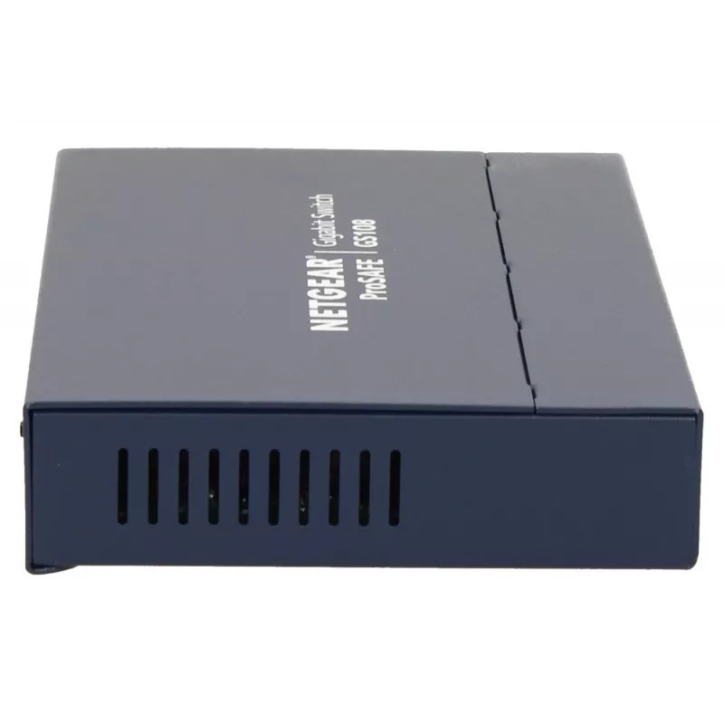 Nepārvaldīts slēdzis NETGEAR GS108GE, 8 porti, Gigabit Ethernet, 16 Gbit/s