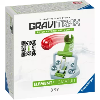 GraviTrax Paplašinājuma Katapulta - Lodīšu Trase STEM, Celtniecības un Konstruēšanas Rotaļlietas Bērniem no 8 Gadiem