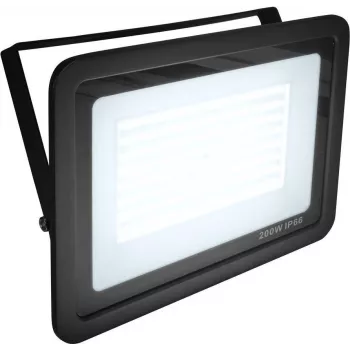 LED prožektors EUROLITE FL-200 SMD CW 200W IP65, auksti balta gaisma, āra lietošanai