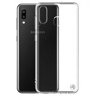 Caurspīdīgs silikona vāciņš Tellur Samsung Galaxy A20, mīksts aizsargvāciņš