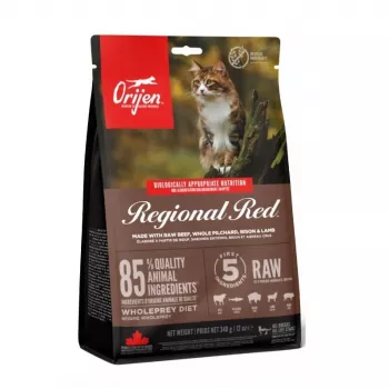 ORIJEN Regional Red Cat - sausā barība kaķiem - 340 g
