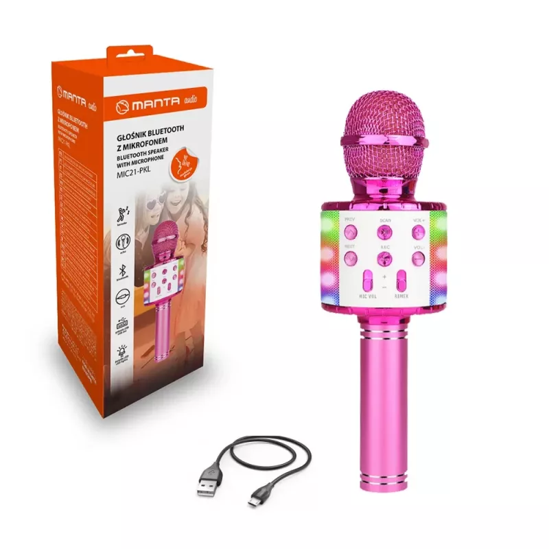 Manta MIC21-PKL Pink oriģinālā printera piederums