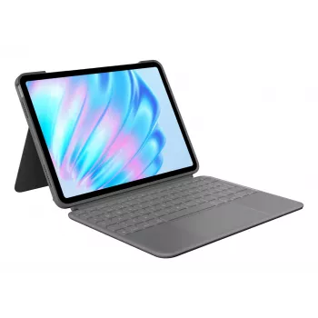 Logitech Combo Touch tastatūras maciņš iPad Air 11 inch (M2) — pelēks