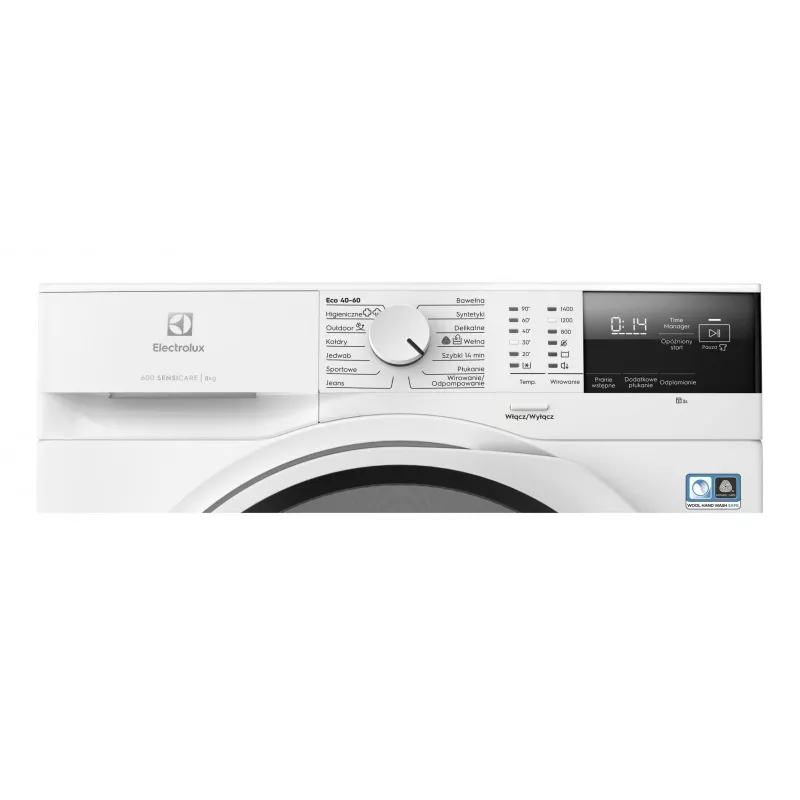 Brīvi stāvoša veļas mazgājamā mašīna Electrolux EW6F2484P, 8 kg, 1400 apgr./min, A energoklase, 53 L cilindrs
