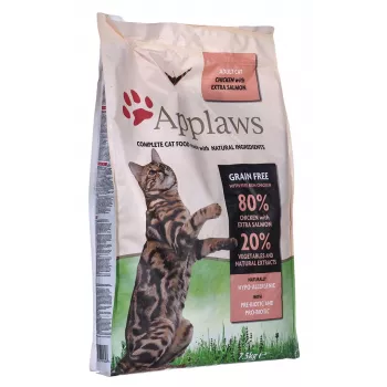 Applaws sausā barība kaķiem, vista ar lasi, 7,5 kg