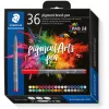 Brush Pen Staedtler Pigment Arts 36 Krāsas