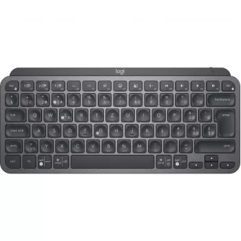 Logitech MX Keys Mini - Tastatūra - fona apgaismojums - Bluetooth - QWERTZ - Šveices - Grafīts (920-010485)