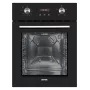 Iebūvējamā elektriskā cepeškrāsns MPM MPM-45-BO-23C, 50 L, 220–240 V, 2000 W, skārienjutīga un rotācijas vadība, melna