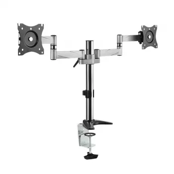 LogiLink BP0077 Divu monitoru statīvs 68.6 cm (27 inch) galda melns