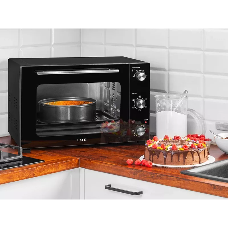 LAFE HeatMaster PIW-005 elektriskā krāsns, 48 L, 1800 W, konvekcija, rotējošais iesms