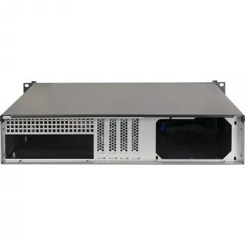 Servera korpuss Inter-Tech 2U-K-240L Melns