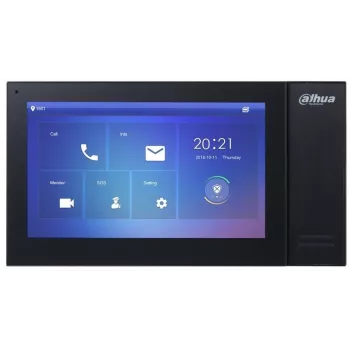 Video domofons DAHUA VTH2421FB — 7 collu LCD 1024×600, 1.5W skaļrunis, Fast Ethernet, G.711, TCP/IP, Linux