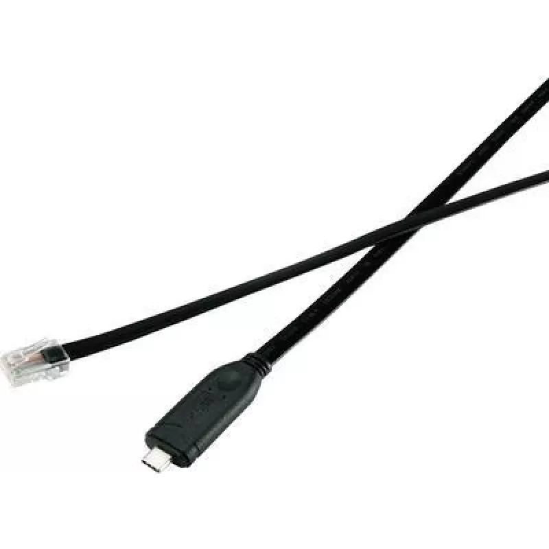 Renkforce RF-4379722 Kabeļa interfeisa/dzimuma adapteris USB Type-C uz RJ-45 Melns