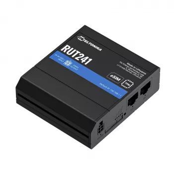 Teltonika RUT241 eSIM versija Eiropai ar ES barošanas bloku (RUT241210000)
