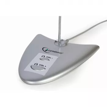 Gembird MIC-DU-01 produkts sudraba krāsā
