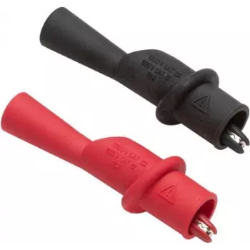 Fluke drošības-Grabber klipšu komplekts 2 mm CAT IV 600 V, CAT III 1000 V Sarkans, Melns AC175 (4101772)