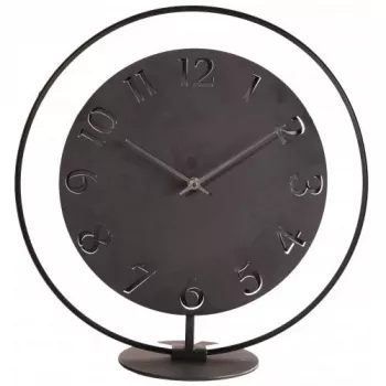 NeXtime klok 5188zw Ting, 41x40 cm, Melns