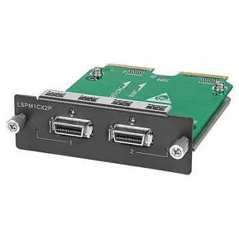 HPE paplašināšanas modulis - Local Connect modulis - 10GBase-CX4 x 2 - saderīgs ar HPE 5120-24, 5120-48, 5500-24, 5500-48